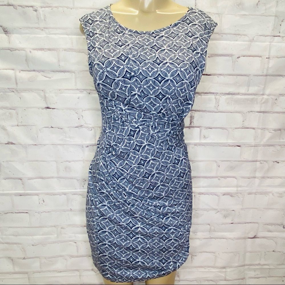Kut from the Kloth Women Sleeveless Stretch Pleated Dress size 6